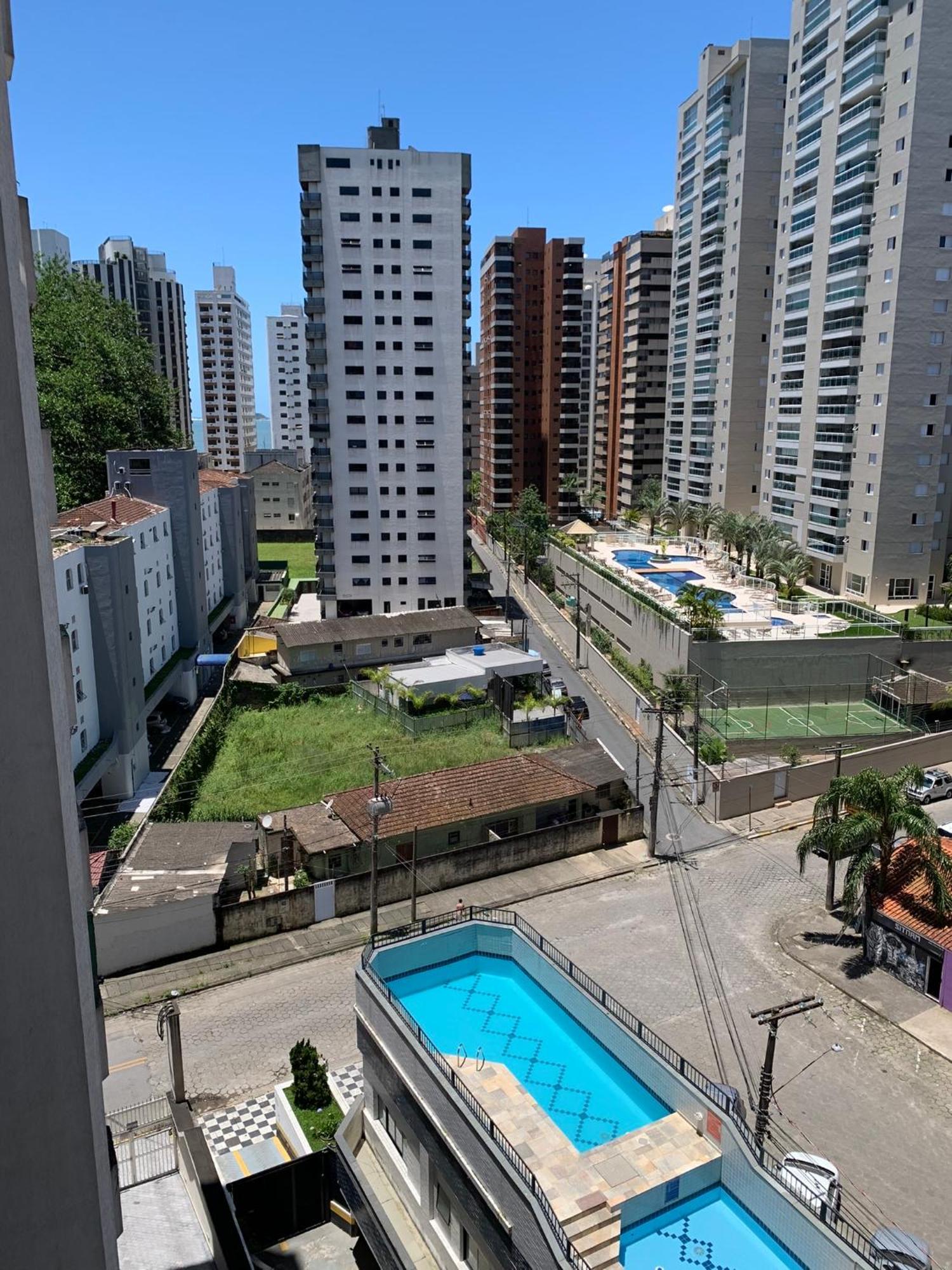 Apto Com Piscina 2 Quadras Da Praia กัวรูจา ภายนอก รูปภาพ